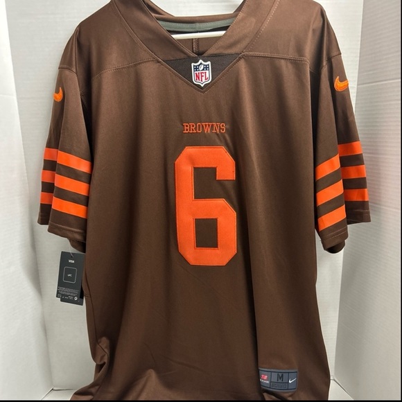 Baker Mayfield Nike Color Rush Vapor Limited Jersey M NEW W/ Tags Browns